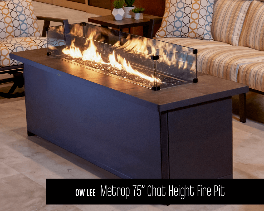 Metrop Chat Height Fire Pit