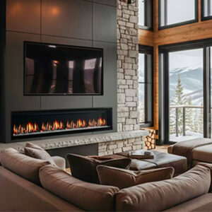 Allusion Edge Electric Fireplace