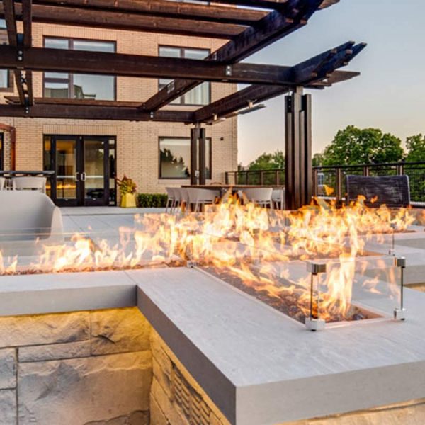 HPC Elec Ignition Linear Fire Pits