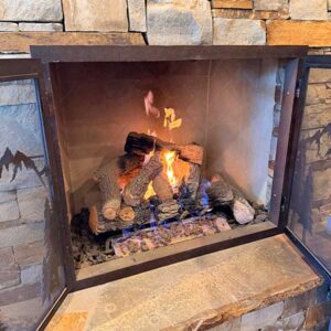 Isokern Magnum Open fireplace