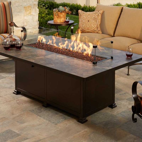OW Lee Casual Fireside Fire Pit Santorini