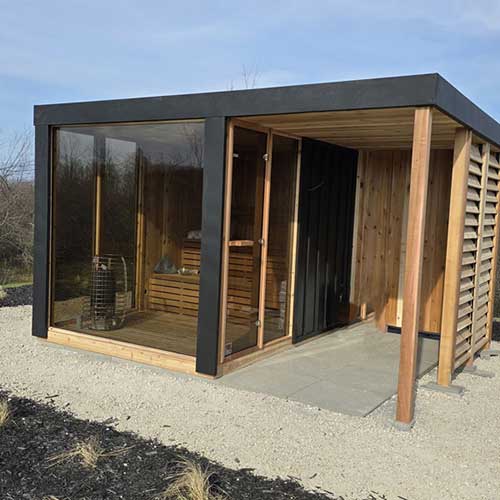 Superior Hydra Sauna with Hive Heater