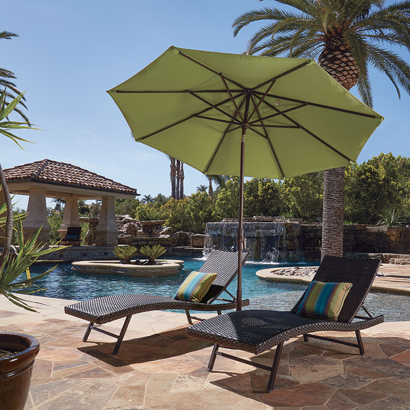 best solar lights for patio umbrellas 9/10/11/12ft Solar LED Square Cantilever Patio Umbrella