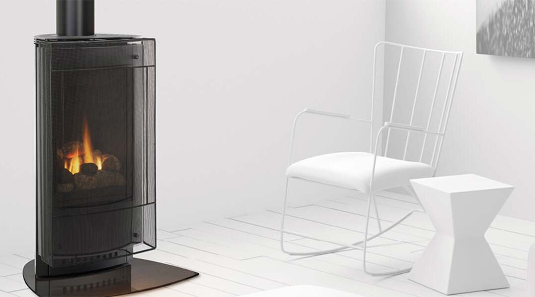 No One Builds a Better Fire: Heat & Glo Gas Stoves.