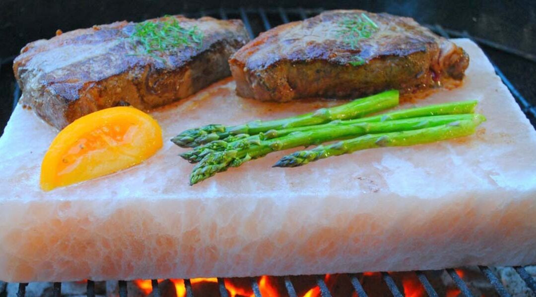 Pink Himalayan Salt Grilling Plates and Shot Glasses